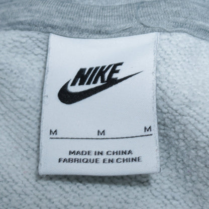 Nike Men's Grey Pullover Hoodie M Regular Fit Sportswear