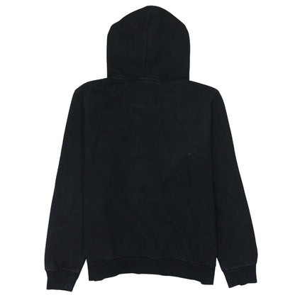 Puma Men’s Black Pullover Hoodie Medium Fleece Logo Sweatshirt