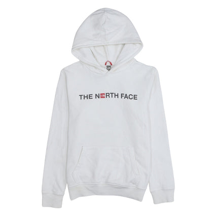 The North Face Boys White Cotton Pullover Hoodie Size L Youth