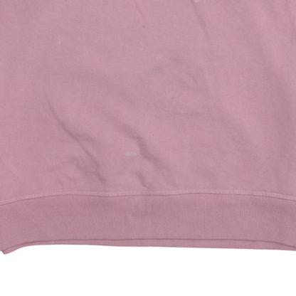 Levi's Womens Pink Crew Neck Logo Sweatshirt Size L