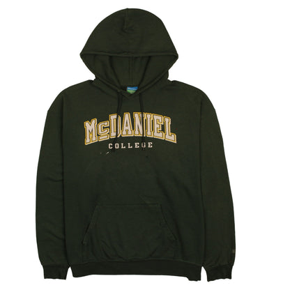 Champion Men’s Green McDaniel College Pullover Hoodie XL Fleece