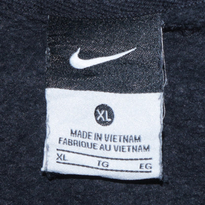 Nike Men's Black XL 1/4 Zip Embroidered College Sweatshirt
