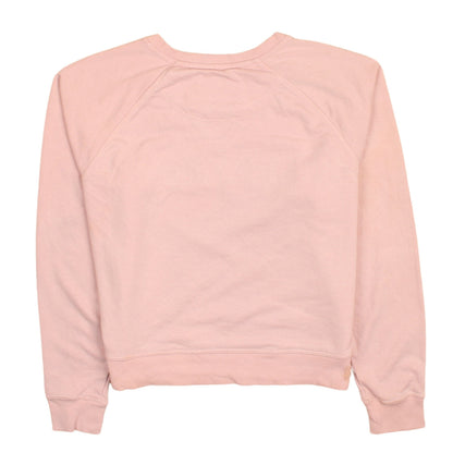 Champion Womens Pink Crew Neck Pullover Sweatshirt L
