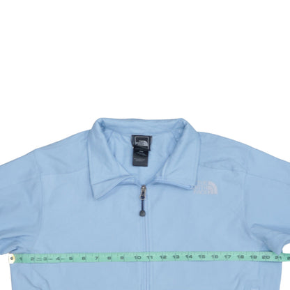 The North Face Women's Blue Track Jacket M Full Zip Lightweight