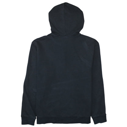 adidas Mens Black Pullover Hoodie Size L Hooded Fleece Sweatshirt