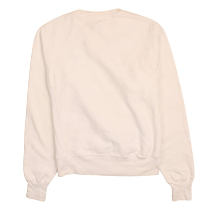 Champion Womens Ivory XS Reverse Weave Pullover Sweatshirt