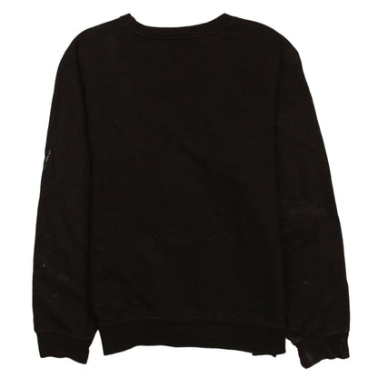 Champion Womens Black XL Pullover Sweatshirt with Pink Logo
