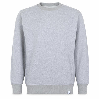 Adidas Mens Grey Crew Neck Pullover Sweatshirt Size M