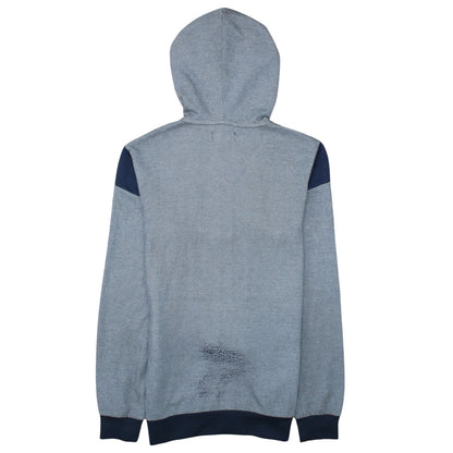 Adidas Men’s Grey Full Zip Hoodie Small Regular Fit Sports Style