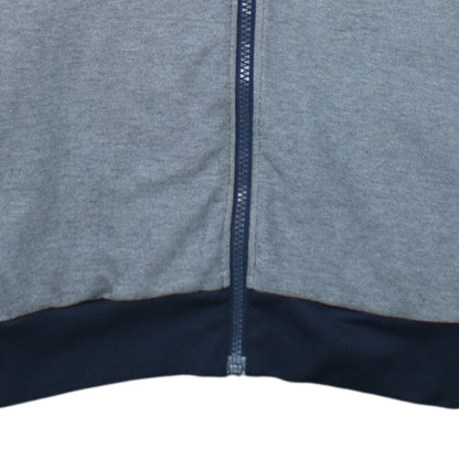 Adidas Men’s Grey Full Zip Hoodie Small Regular Fit Sports Style