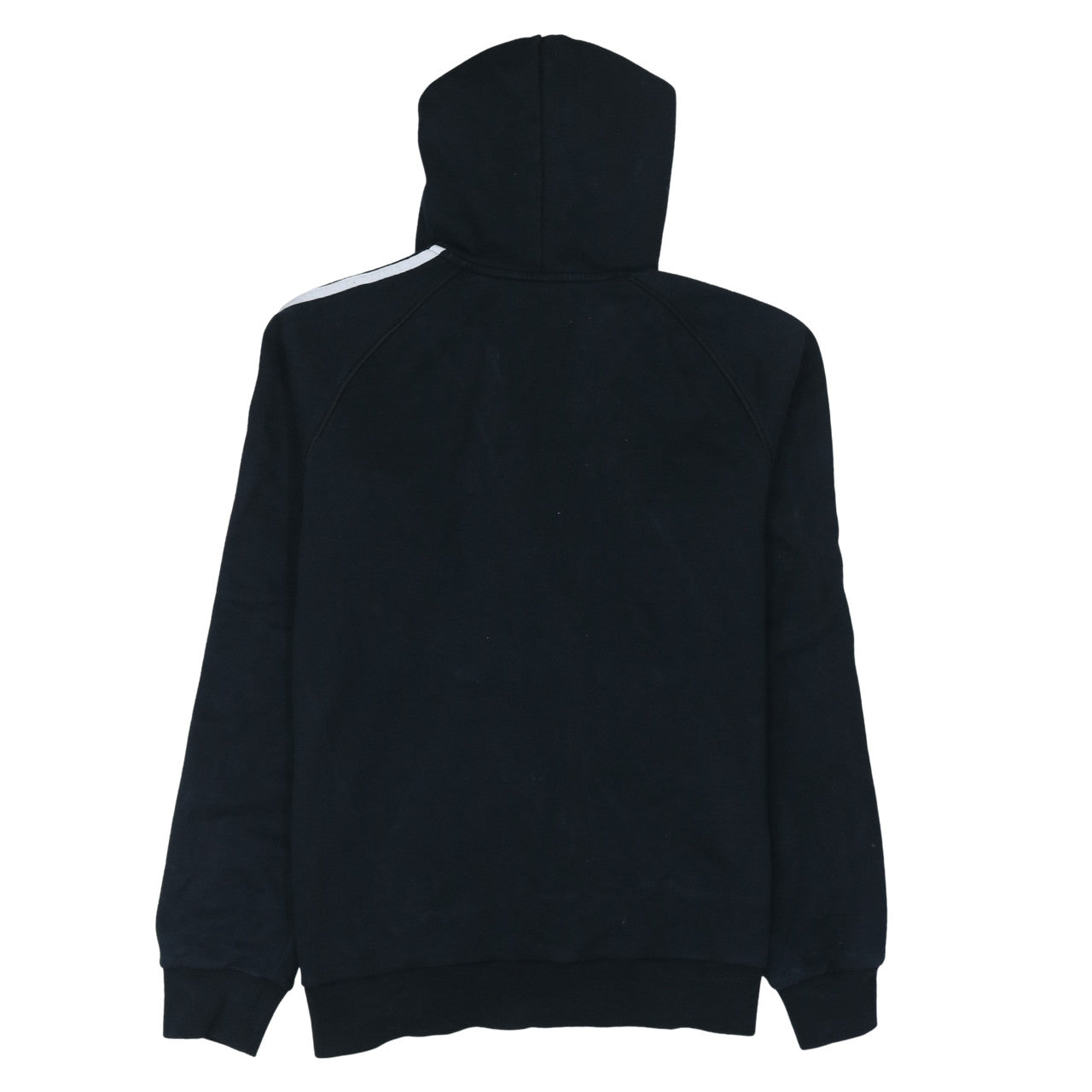 Adidas Men's Black Full Zip Hoodie Size L Essentials Sportswear