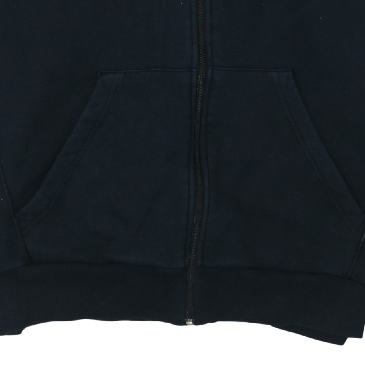 Adidas Men's Black Full Zip Hoodie Size L Essentials Sportswear