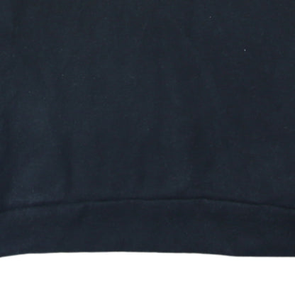 PUMA Men's Black Pullover Hoodie M Logo Fleece Sweatshirt