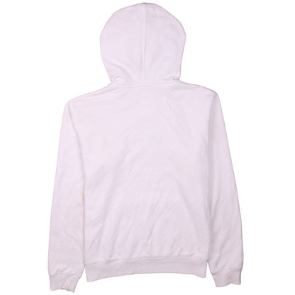 Champion Men's White XL Pullover Hoodie with Embroidered Logo