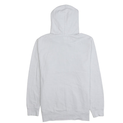 Levi's Men's White Pullover Hoodie L Logo Fleece Sweatshirt