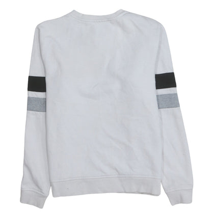 FILA Men’s White Logo Pullover Sweatshirt Size S