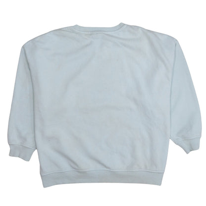 Disney Primark Women Blue Stitch Sweatshirt L Graphic Pullover