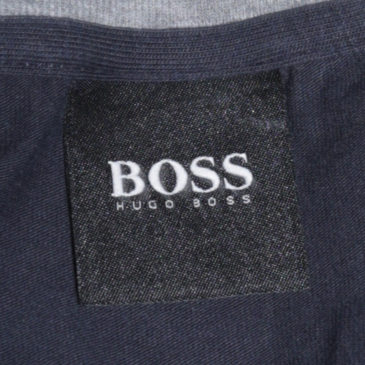 Hugo Boss Men's Blue XL Track Jacket Full Zip Cotton Activewear