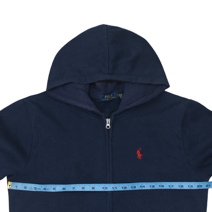 Ralph Lauren Men’s Blue Full Zip Hoodie Size L Classic Fit