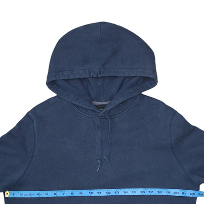 Canterbury Men's Blue Pullover Hoodie L Logo Sports Fleece