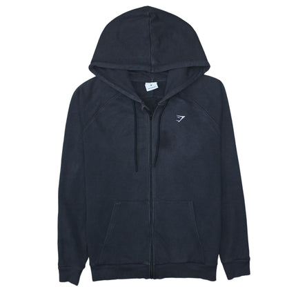 Gymshark Men's Black Full Zip Hoodie Size M Regular Fit