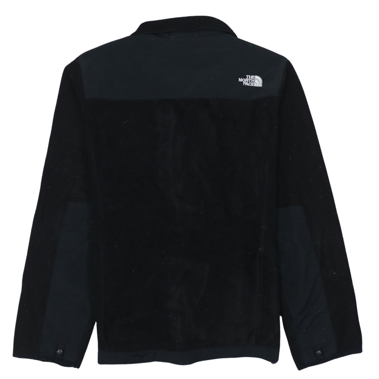 The North Face Womens Black Fleece Full Zip Jacket Size L
