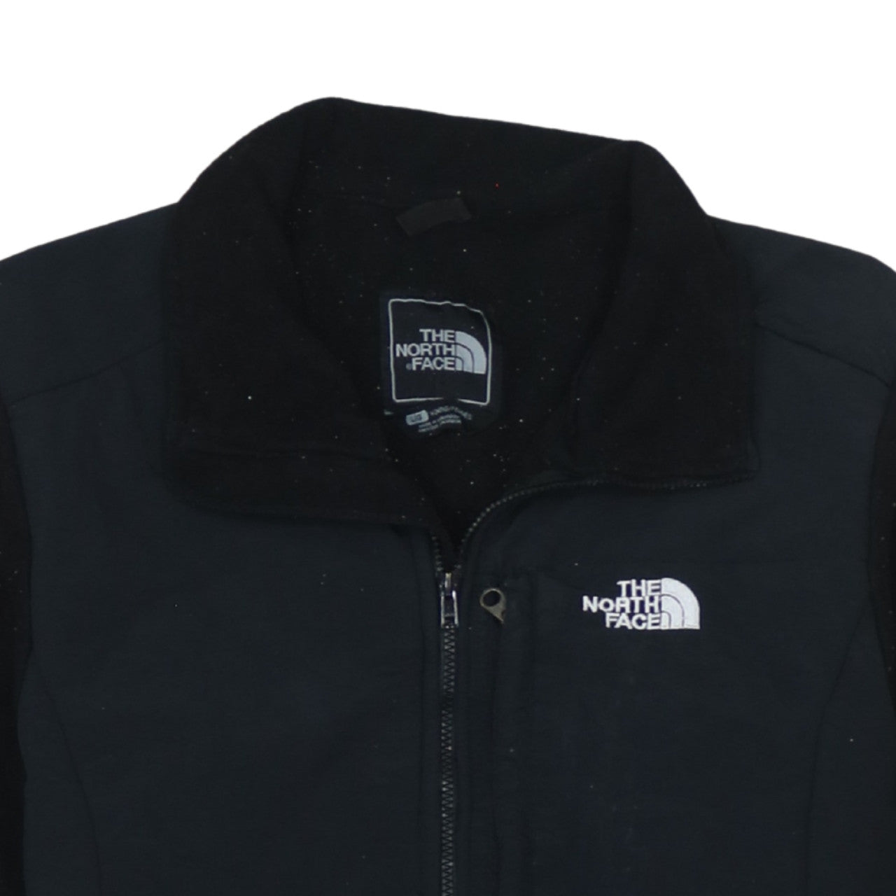 The North Face Womens Black Fleece Full Zip Jacket Size L