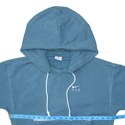 Nike Men's Blue Dri-Fit Fly Pullover Hoodie Size S