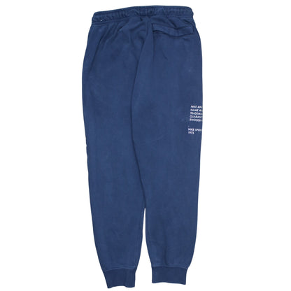 Nike Men's Blue Swoosh Logo Sweatpants Joggers M