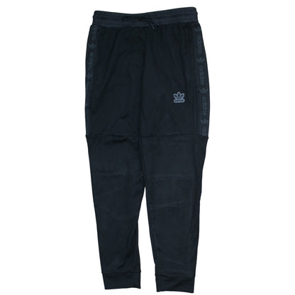 adidas Men's Black Jogger Trousers M Regular Fit Cotton Blend