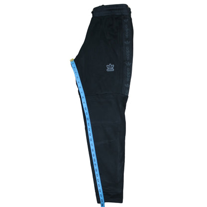 adidas Men's Black Jogger Trousers M Regular Fit Cotton Blend
