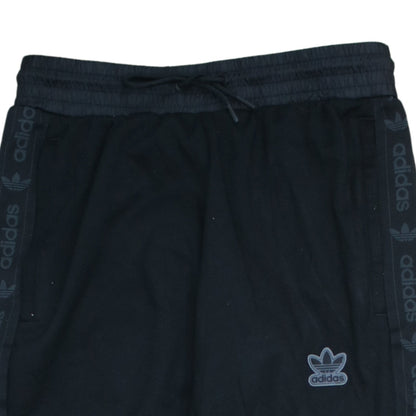 adidas Men's Black Jogger Trousers M Regular Fit Cotton Blend