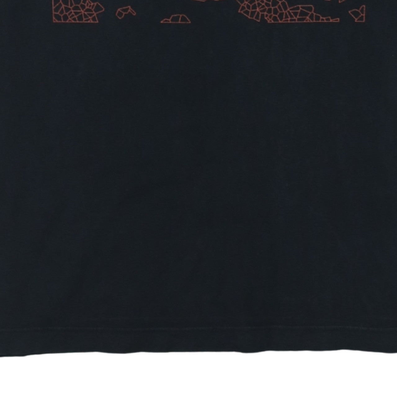 Stone Island Men’s Black Cotton Logo Graphic T-Shirt Size L