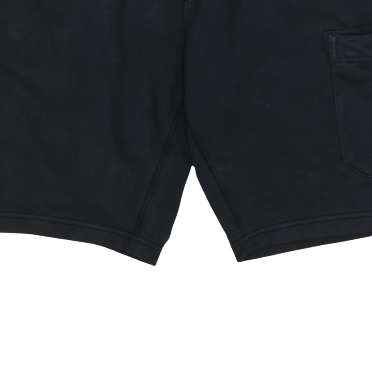 Stone Island Men's Black Cargo Jersey Shorts Size L
