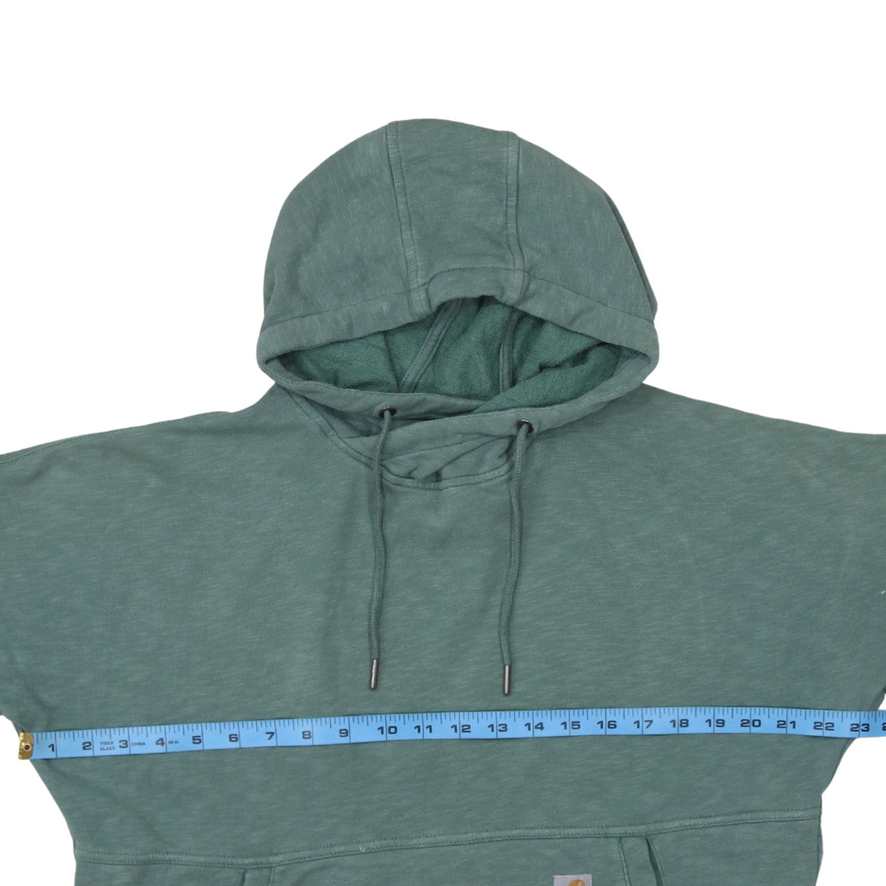 Carhartt Women’s Green Pullover Hoodie Relaxed Fit Size M (8/10)