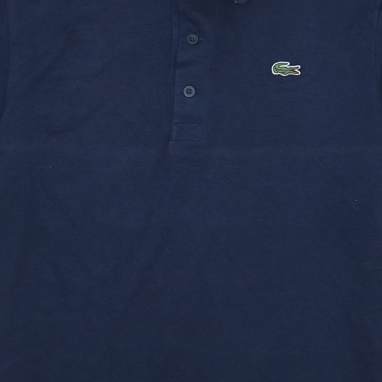 Lacoste Sport Men's Blue Cotton Polo Shirt Size L Short Sleeve