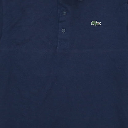 Lacoste Sport Men's Blue Cotton Polo Shirt Size L Short Sleeve