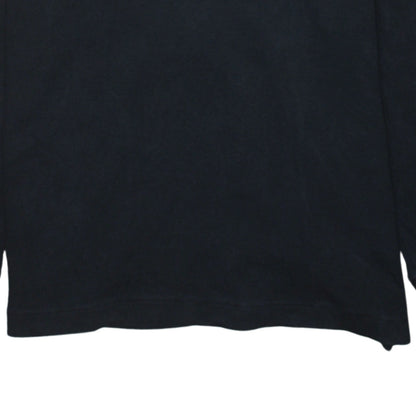 Umbro Men Black L Long Sleeve Pullover Football Sweatshirt