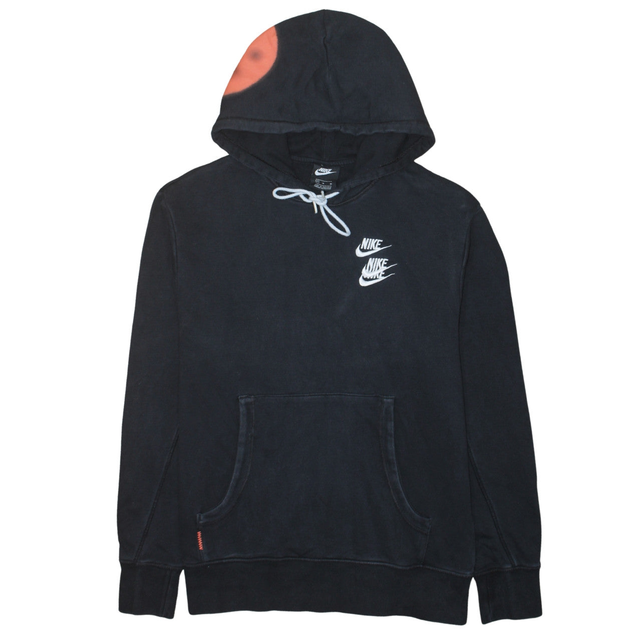 Nike Men’s Black World Tour Graphic Pullover Hoodie Medium