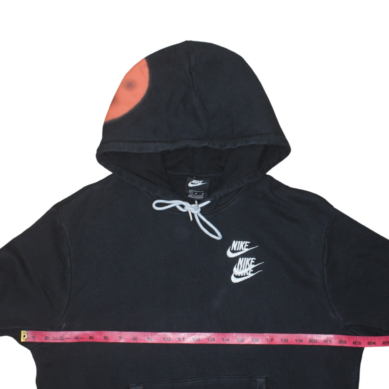 Nike Men’s Black World Tour Graphic Pullover Hoodie Medium