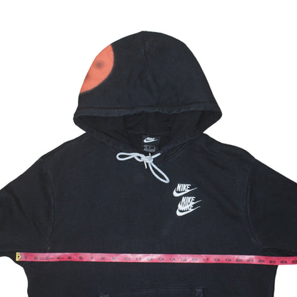 Nike Men’s Black World Tour Graphic Pullover Hoodie Medium