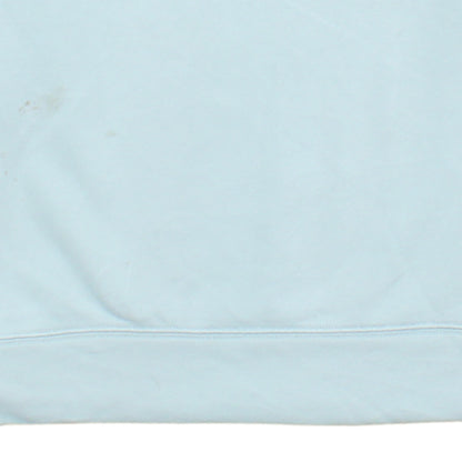 Adidas Women Light Blue Crew Neck Sweatshirt Size 20 Cotton Blend