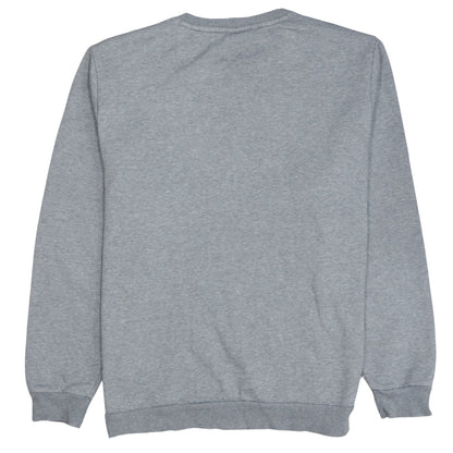 Puma Men’s Grey XL Pullover Crew Neck Logo Sweatshirt
