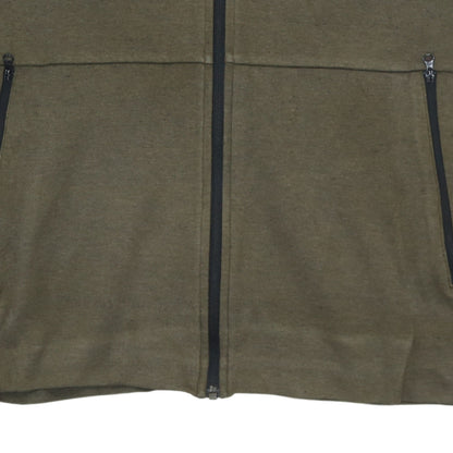Adidas Men's Green Full Zip Hoodie Size S Regular Fit