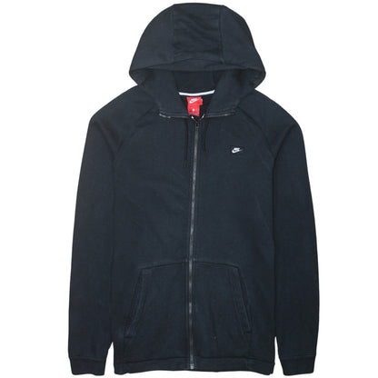 Nike Men's Black Full Zip Hoodie Size L Regular Fit