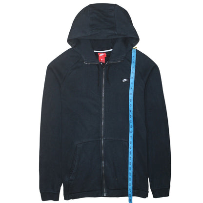 Nike Men's Black Full Zip Hoodie Size L Regular Fit