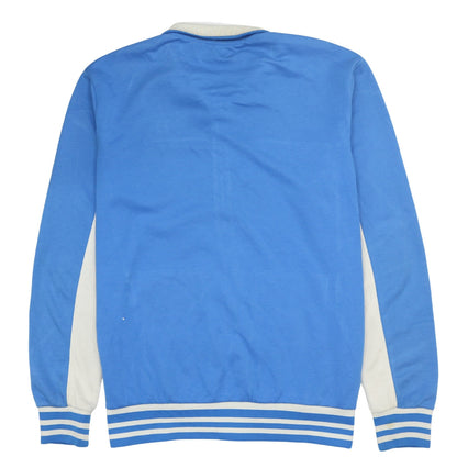 Fila Men’s Blue & White Track Jacket XL Retro Sports Zip-Up