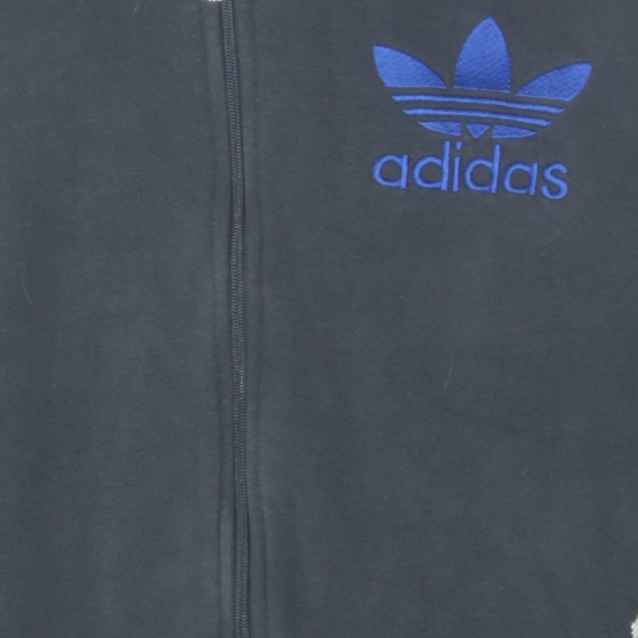 Adidas Men's Blue Full Zip Hoodie Size L Sportswear Jacket