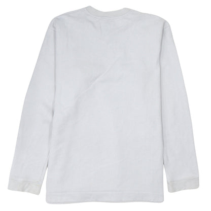 Nike Men's White V-Neck Pullover Sweatshirt Size M