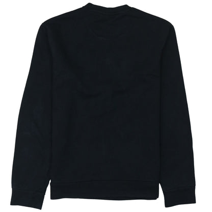 Emporio Armani Men's Black Logo Pullover Sweatshirt Size S